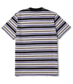 HUF Cheshire Stripe Knit Top - Black -Kleding Winkel huf cheshire stripe knit top black 3