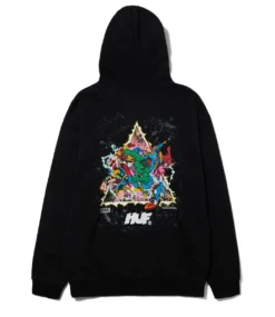 Kleding Winkel -Kleding Winkel huf cosmic assemblage p o hoodie black 1