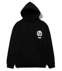 HUF Cosmic Assemblage P/O Hoodie - Black -Kleding Winkel huf cosmic assemblage p o hoodie black 3
