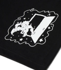 HUF Cosmic Trip T-Shirt - Black -Kleding Winkel huf cosmic trip t shirt black 4