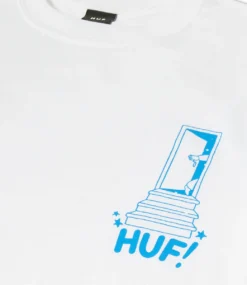 HUF Cosmic Trip T-Shirt - White -Kleding Winkel huf cosmic trip t shirt white 3