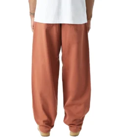 HUF Cromer Signature Pant - Washed Brown -Kleding Winkel huf cromer signature pant washed brown 2