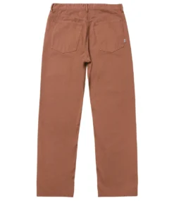 HUF Cromer Signature Pant - Washed Brown -Kleding Winkel huf cromer signature pant washed brown 4