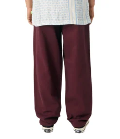 HUF Cromer Signature Pant - Wine -Kleding Winkel huf cromer signature pant wine 2