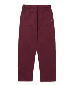 HUF Cromer Signature Pant - Wine -Kleding Winkel huf cromer signature pant wine 4