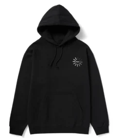 HUF Digital Domain Hoodie - Black -Kleding Winkel huf digital domain hoodie black 2