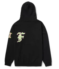 HUF Fly Die Hoodie - Black -Kleding Winkel huf fly die hoodie black 2