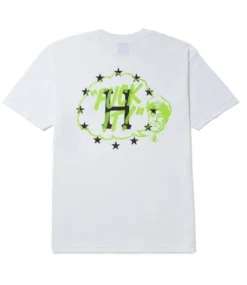 HUF Galactic Motto T-Shirt - White -Kleding Winkel huf galactic motto t shirt white 2