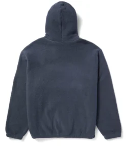 HUF Griffith Hooded Fleece - Blue Night -Kleding Winkel huf griffith hooded fleece blue night 2