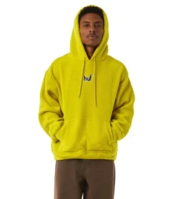 HUF Griffith Hooded Fleece - Cactus