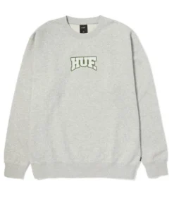HUF Home Team Crewneck - Heather Grey
