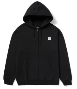 HUF Horus Zip Hoodie - Black -Kleding Winkel huf horus zip hoodie black 2