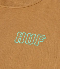 HUF Huf Set H T-Shirt - Camel -Kleding Winkel huf huf set h t shirt camel 3