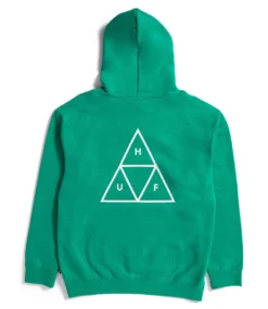 HUF Huf Set Triple Triangle Hoodie - Emerald 5 HUF Huf Set Triple Triangle Hoodie - Emerald -Kleding Winkel huf huf set triple triangle hoodie emerald 2