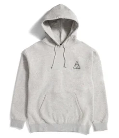 HUF Huf Set Triple Triangle Hoodie - Heather Grey