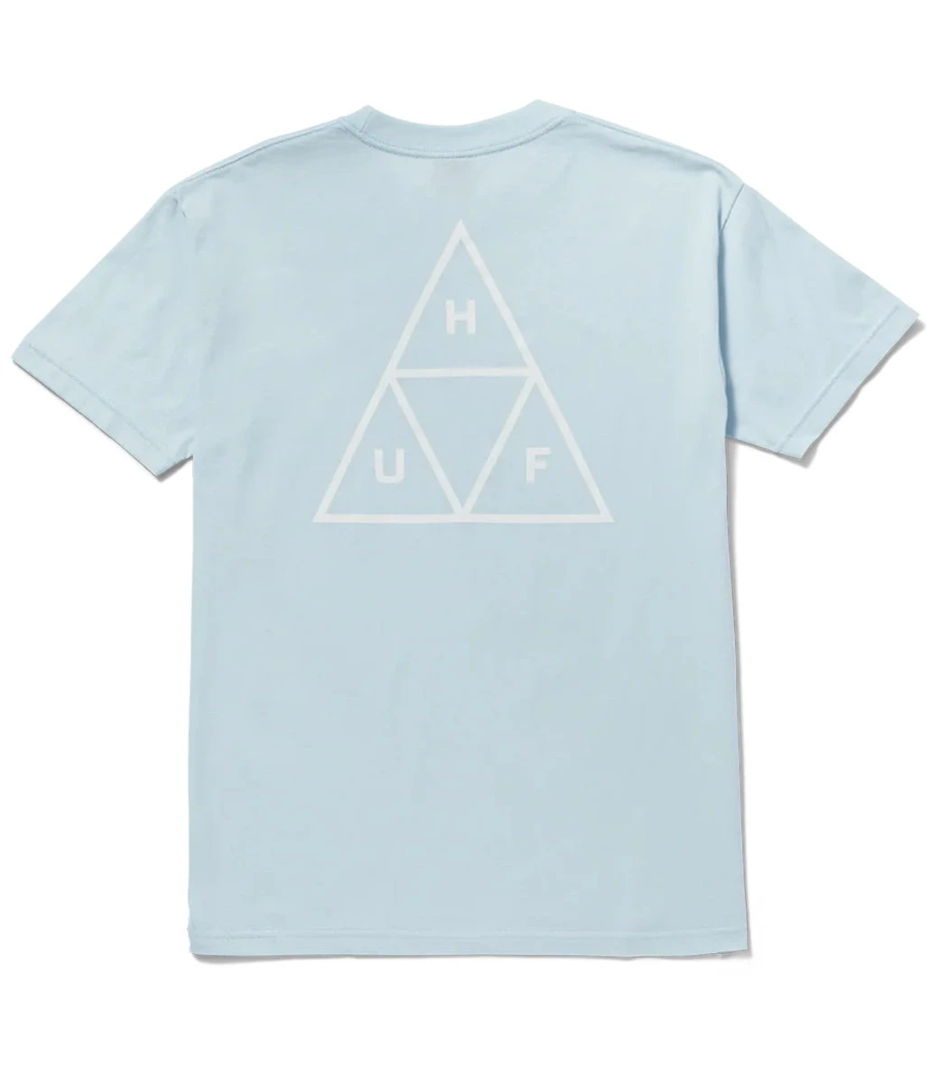 HUF Huf Set Triple Triangle T-Shirt - Sky 2 HUF Huf Set Triple Triangle T-Shirt - Sky - Afbeelding 2