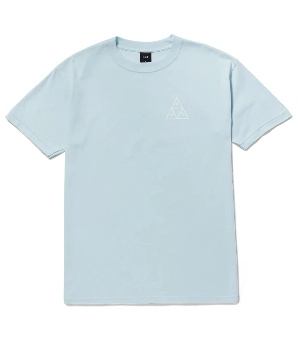 HUF Huf Set Triple Triangle T-Shirt - Sky 4 HUF Huf Set Triple Triangle T-Shirt - Sky - Afbeelding 4