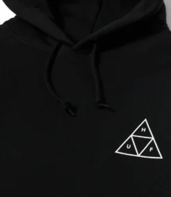 HUF Huf Set Tt Hoodie - Black -Kleding Winkel huf huf set tt hoodie black 3