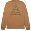 HUF Huf Set Tt L/S Tee - Camel
