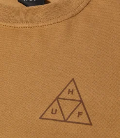 HUF Huf Set Tt L/S Tee - Camel -Kleding Winkel huf huf set tt l s tee camel 3