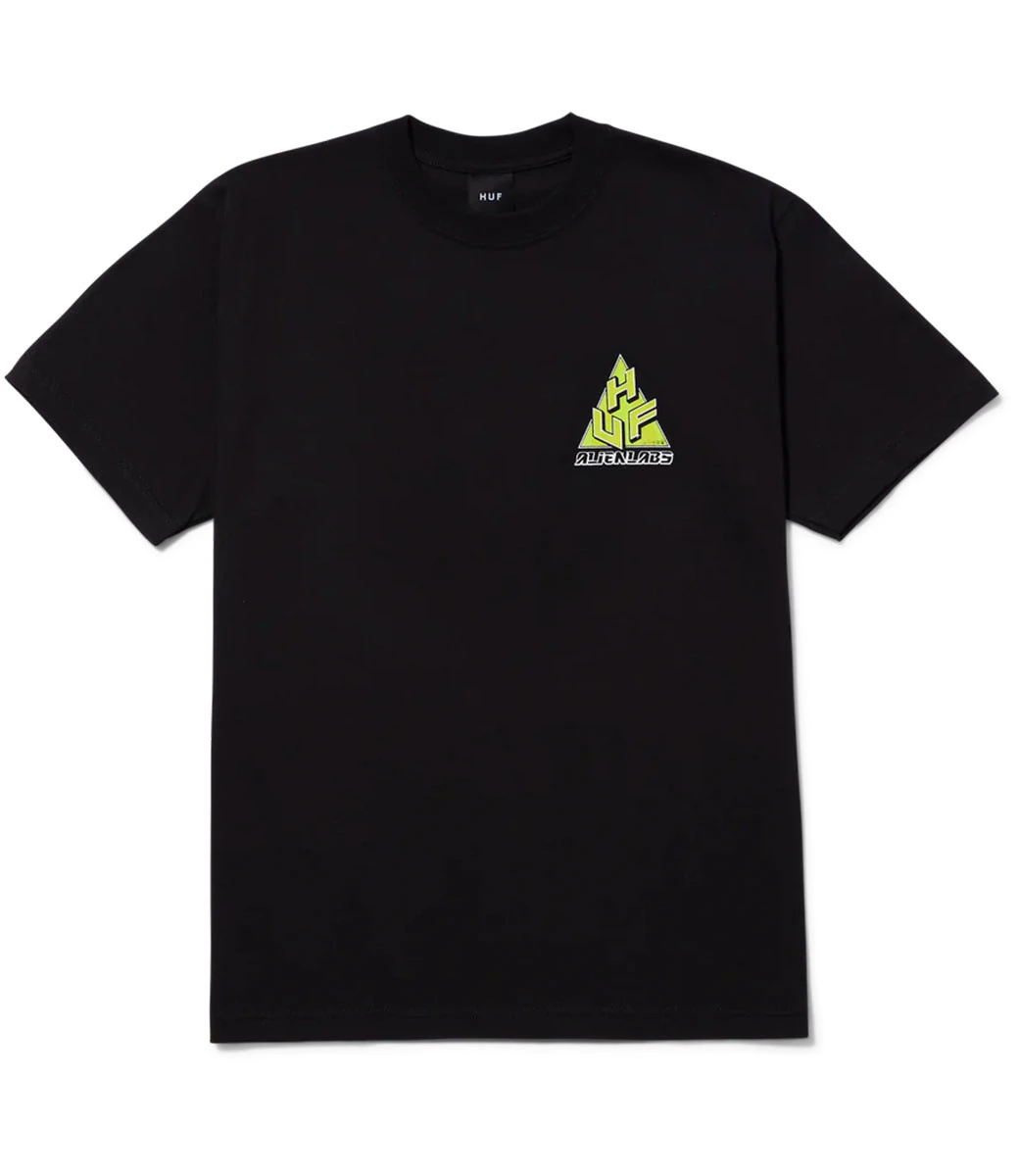 HUF Huf X Alienlabs T-Shirt - Black 3 HUF Huf X Alienlabs T-Shirt - Black - Afbeelding 3