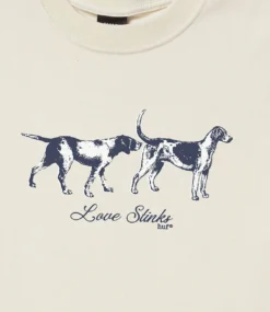HUF Love Stinks T-Shirt - Bone 5 HUF Love Stinks T-Shirt - Bone -Kleding Winkel huf love stinks t shirt bone 2