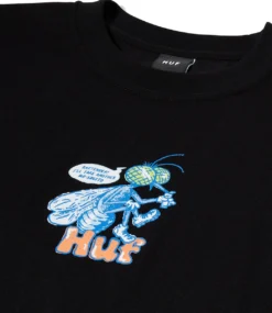 HUF Mo T-Shirt - Black -Kleding Winkel huf mo t shirt black 3