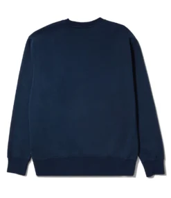 HUF Morning Glory Crewneck - Navy -Kleding Winkel huf morning glory crewneck navy 2