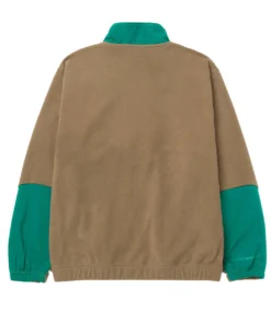 HUF Range Quarter Zip Polar Fleece - Olive -Kleding Winkel huf range quarter zip polar fleece olive 2
