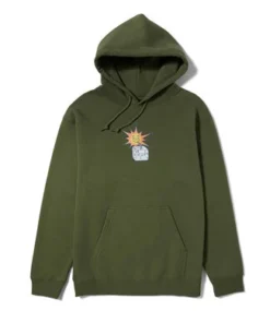 HUF Sippin' Sun Hoodie - Olive