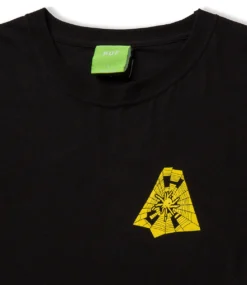 HUF Tangled Webs Tt T-Shirt - Black -Kleding Winkel huf tangled webs tt t shirt black 4