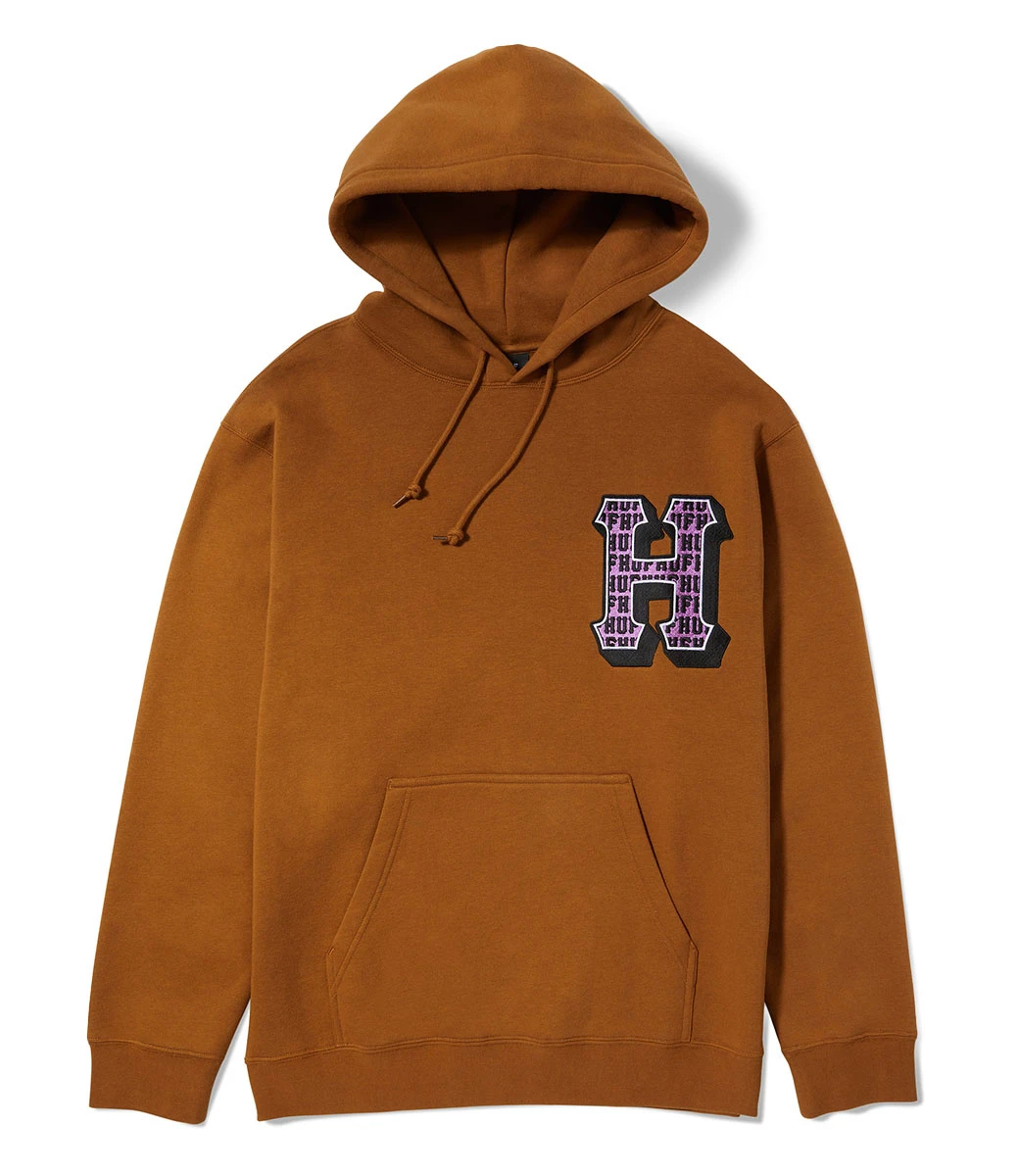 HUF Thicc H Hoodie - Rubber 2 HUF Thicc H Hoodie - Rubber - Afbeelding 2