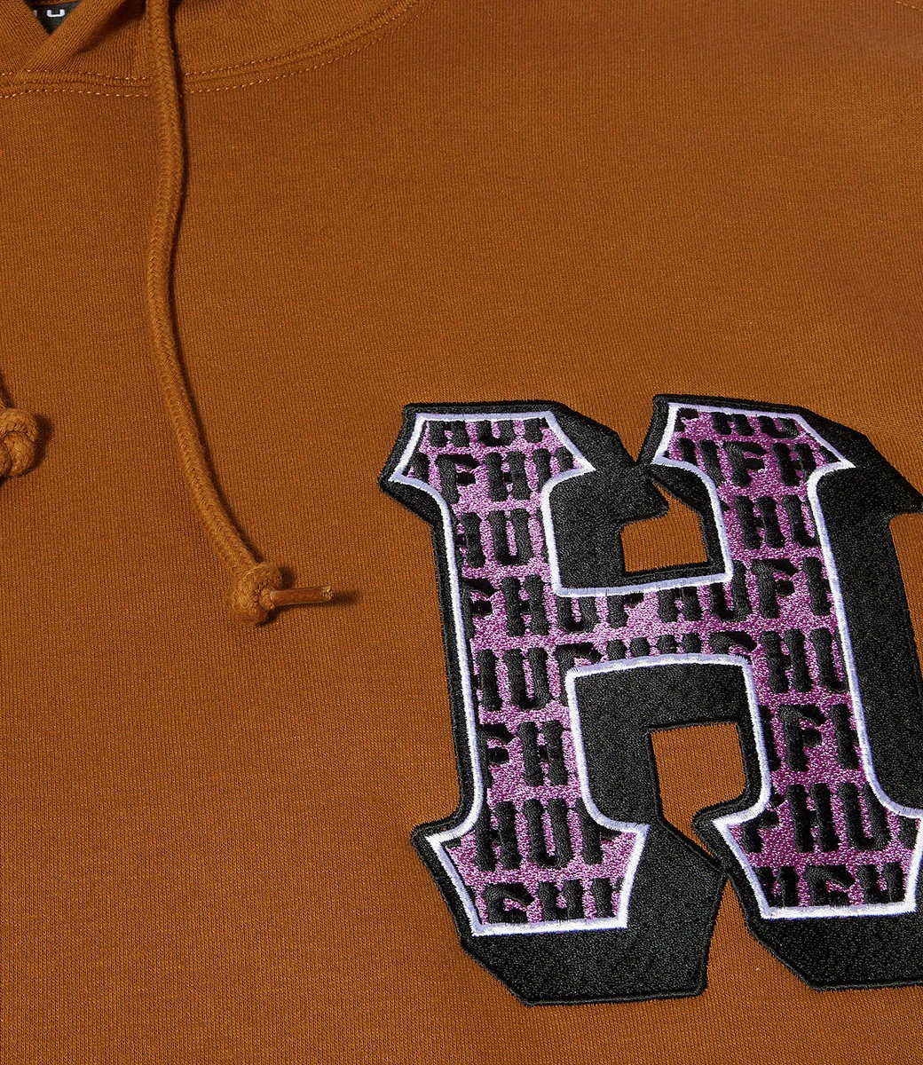 HUF Thicc H Hoodie - Rubber 4 HUF Thicc H Hoodie - Rubber - Afbeelding 4