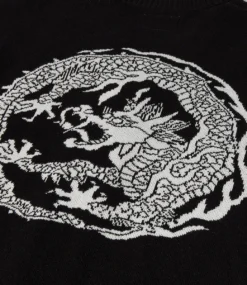 HUF Twin Dragon Cardigan - Black 15 HUF Twin Dragon Cardigan - Black -Kleding Winkel huf twin dragon cardigan black 6