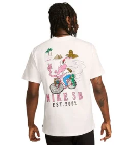 NIKE SB Bike Day Tee - White
