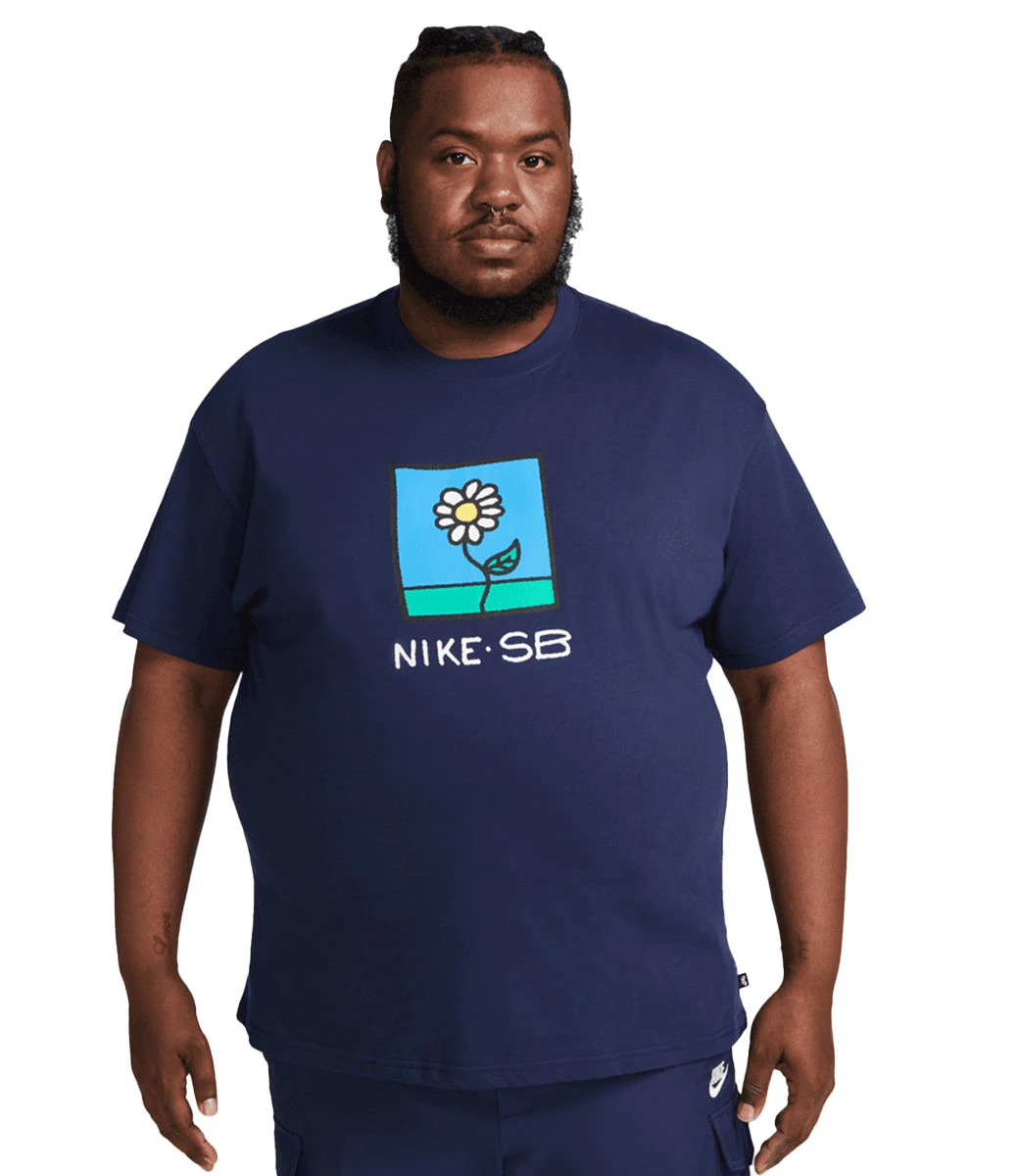 NIKE SB Daisy T-Shirt - Midnight Navy 2 NIKE SB Daisy T-Shirt - Midnight Navy - Afbeelding 2