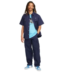 NIKE SB Dunkteam Tee - Baltic Blue -Kleding Winkel nike sb dunkteam tee baltic blue 2