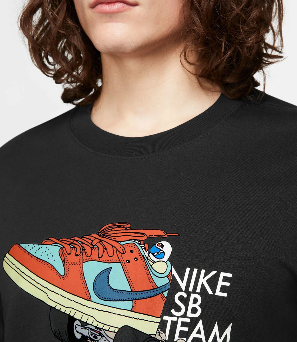 NIKE SB Dunkteam Tee - Black 6 NIKE SB Dunkteam Tee - Black - Afbeelding 6