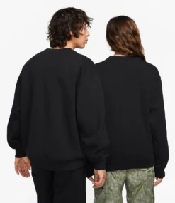 NIKE SB Fleece Crew Fade Gfx - Black -Kleding Winkel nike sb fleece crew fade gfx black 2