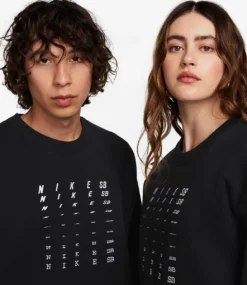 NIKE SB Fleece Crew Fade Gfx - Black -Kleding Winkel nike sb fleece crew fade gfx black 4