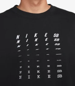 NIKE SB Fleece Crew Fade Gfx - Black -Kleding Winkel nike sb fleece crew fade gfx black 6