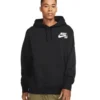 NIKE SB Icon Pullover Skate Hoodie - Black/White