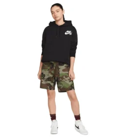 NIKE SB Icon Pullover Skate Hoodie - Black/White -Kleding Winkel nike sb icon pullover skate hoodie black white 7