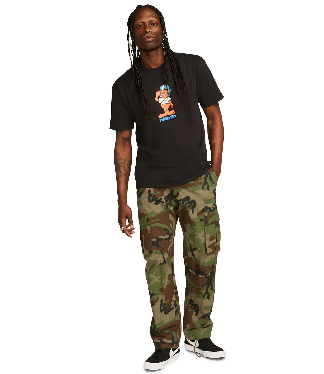 NIKE SB Salute Tee - Black 3 NIKE SB Salute Tee - Black - Afbeelding 3