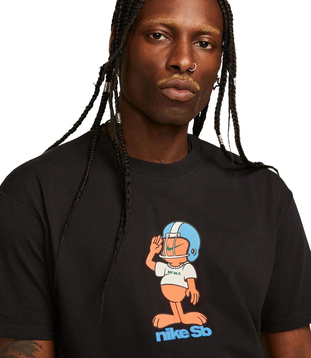 NIKE SB Salute Tee - Black 6 NIKE SB Salute Tee - Black - Afbeelding 6