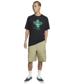 NIKE SB Sbee T-Shirt - Black -Kleding Winkel nike sb sbee t shirt black 2