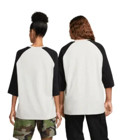 NIKE SB X Mlb Raglan Skate T-Shirt - Grey Heather/Black 16 NIKE SB X Mlb Raglan Skate T-Shirt - Grey Heather/Black -Kleding Winkel nike sb x mlb raglan skate t shirt grey heather bl 5