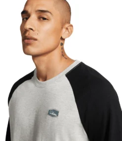 NIKE SB X Mlb Raglan Skate T-Shirt - Grey Heather/Black 17 NIKE SB X Mlb Raglan Skate T-Shirt - Grey Heather/Black -Kleding Winkel nike sb x mlb raglan skate t shirt grey heather bl 6