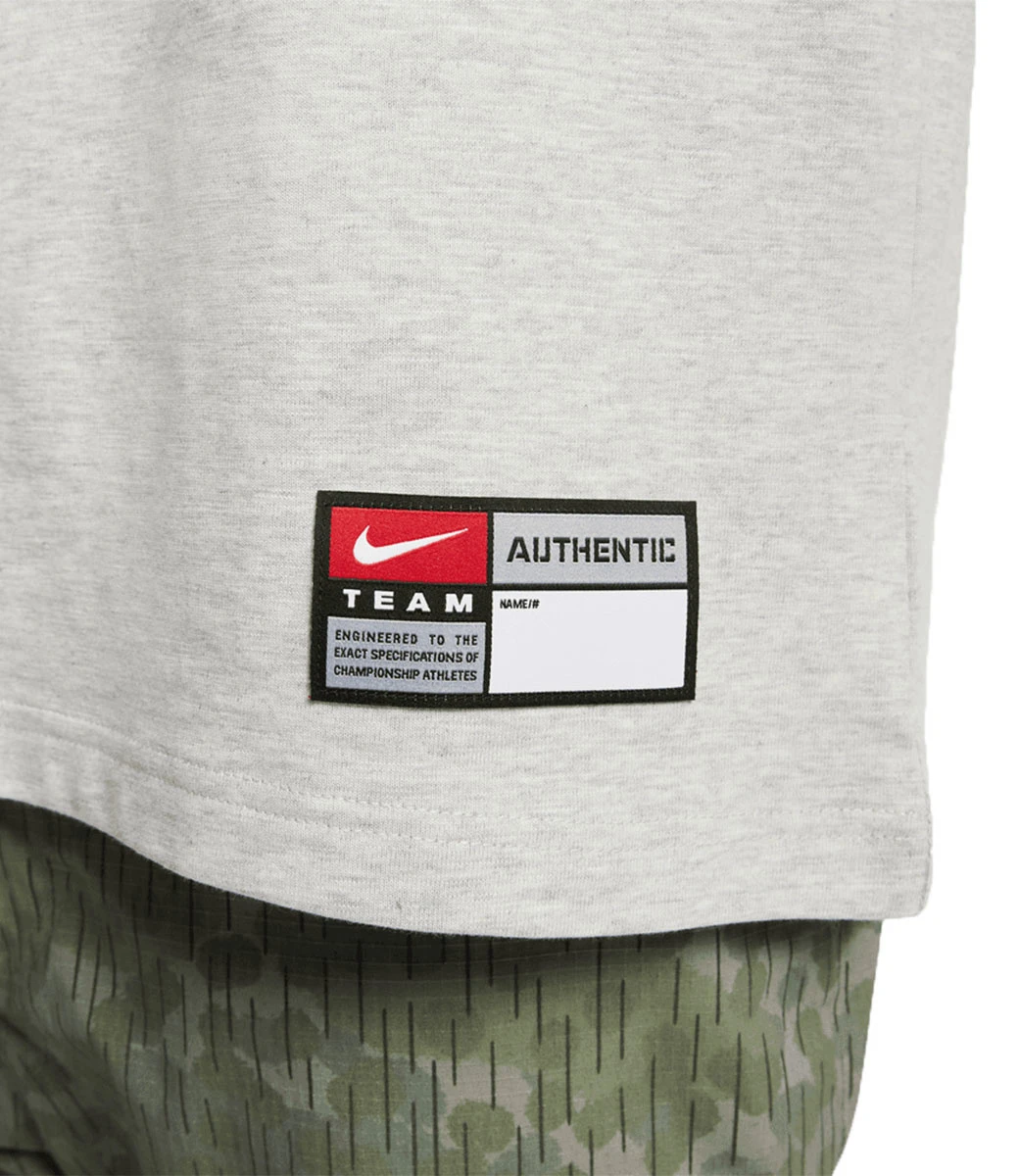 NIKE SB X Mlb Raglan Skate T-Shirt - Grey Heather/Black 9 NIKE SB X Mlb Raglan Skate T-Shirt - Grey Heather/Black - Afbeelding 9