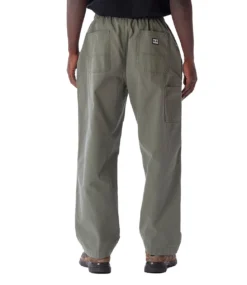 OBEY Big Easy Canvas Pant - Smokey Olive -Kleding Winkel obey big easy canvas pant smokey olive 4